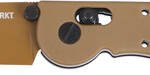 CRKT M16-02XD 3.5" PLAIN EDGE - TANTO POINT DESERT TAN