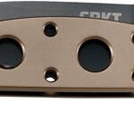 CRKT M16-03BK 3.5" PLAIN EDGE - SPEAR POINT BLACK BLADE BRONZE