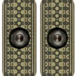 MI LEVER STOCK G10 M-LOK PANEL - OD GREEN/BLACK 2-PACK