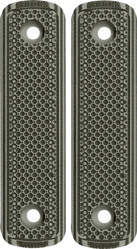 MI LEVER ACTION G10 STRAIGHT - GRIP PANEL GREY / BLACK