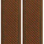 MI LEVER ACTION G10 STRAIGHT - GRIP PANEL RED / BLACK