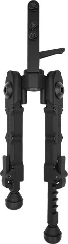 ACCU-TAC BIPOD M-LOK SPEC 4 - T6 ALUMINUM ALLOY FLAT BLACK