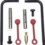 KNS PIN KIT NON-ROTATING - GEN2 MOD2 AR15/M16 .154 RED