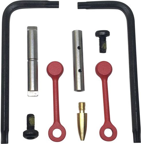 KNS PIN KIT NON-ROTATING - GEN2 MOD2 AR15/M16 .154 RED