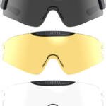 BERETTA INTERMASK EYEGLASSES - INTERCHANGE FUME/NEUTRAL/YLLW