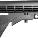 ONE HORSE AR15 BUTTSTOCK - MIL-SPEC 6 POSITION BLACK