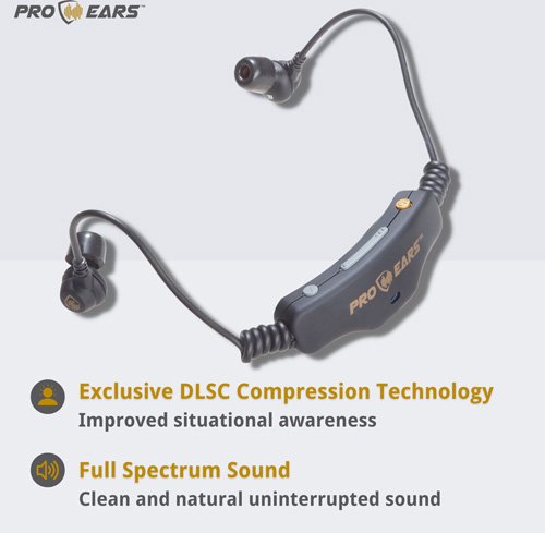 PRO EARS STEALTH 28 HTBT EAR - BUDS ELECTRONIC BLUETOOTH BLK - Image 3