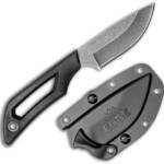 OUTDOOR EDGE PIVOT 2.5" FIXED - DP PNT BLCK/STNWSH SS W/SHEATH