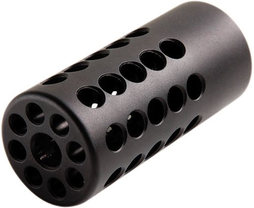 TACSOL COMPENSATOR 1" 22LR - 1/2X28 TPI MATTE BLACK