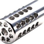 TACSOL COMPENSATOR 1" 22LR - 1/2X28 TPI SILVER