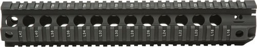 BCM RAIL PICATINNY FREE FLOAT - 12" BLACK FITS AR-15