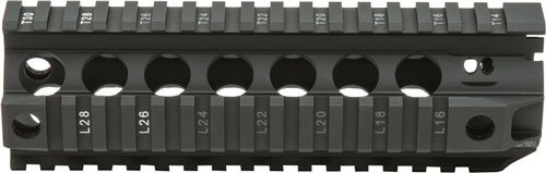 BCM RAIL PICATINNY FREE FLOAT - 7" BLACK FITS AR-15