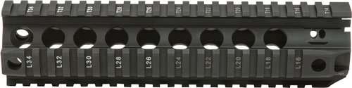 BCM RAIL PICATINNY FREE FLOAT - 9" BLACK FITS AR-15