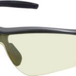 HOWARD LEIGHT ACADIA GLASSES - BLACK FRAME/AMBER LENS