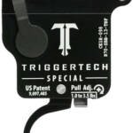 TRIGGERTECH REM 700 SNGL STAGE - BLACK SPECIAL FLAT