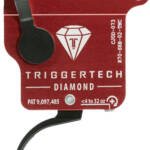 TRIGGERTECH REM 700 SNGLE STG - BLACK DIAMOND CURVED CLEAN