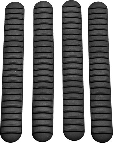 B5 SYSTEMS RAIL COVER M-LOK - BLACK 3 SECTION 4-PACK