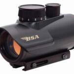 BSA 1X30MM RED DOT SIGHT - 5-M.O.A. DOT BLACK MATTE