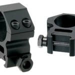 UTG RINGS 30MM MEDIUM PROFILE - MATTE BLACK PICATINNY/WEAVER