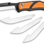 OUTDOOR EDGE 3" RAZOR LITE - EDC FOLDER ORANGE W/4 BLADES