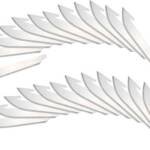 OUTDOOR EDGE 3.5" REPLACEMENT - BLADES FOR RAZORSAFE 24PK DP