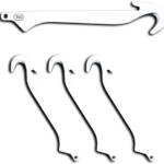 OUTDOOR EDGE REPLACEMENT BLADE - GUTTING BLADE PACK 4 BLADES