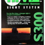 HIVIZ SHOTGUN FRONT SIGHT - MAGNETIC RIB .218-.328" RED