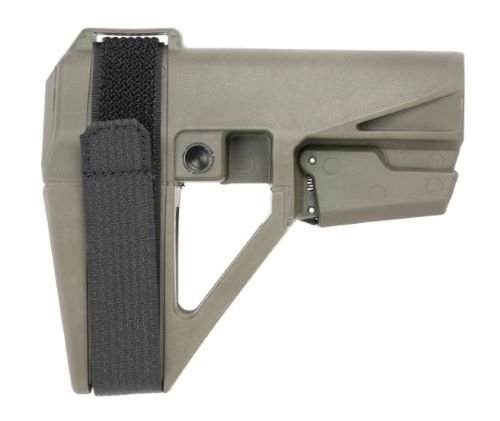 SB TACTICAL BRACE SBA5 - OD GREEN ADJUSTABLE