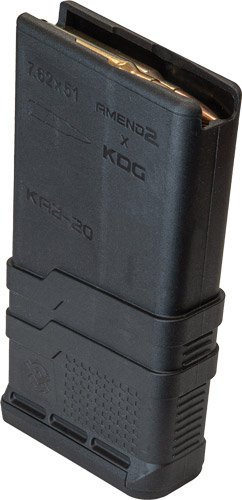 AMEND2 KDG SCAR MAGAZINE 7.62X - 51 NATO/308 20 RD BLACK