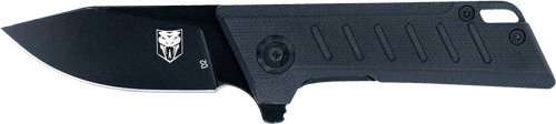 COBRATEC SMALL RIPTIDE FOLDER - 2" BLACK/BLACK D2 BLADE