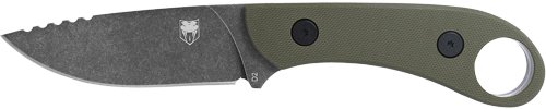 COBRATEC D2 SKINNER 3.75" FULL - TANG OD GREEN G10 W/KYDEX SHTH