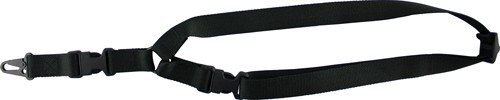 US TACTICAL S1: SINGLE POINT - EASY ON/OFF BUCKLE BLACK