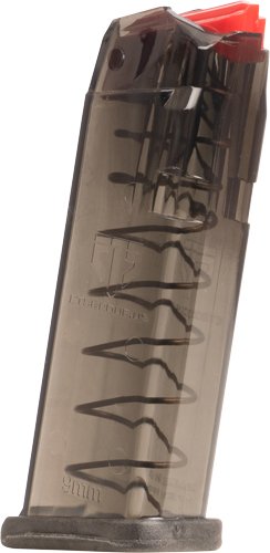 ETS MAGAZINE FOR GLOCK 9MM - 15RD CARBON SMOKE FITS 19/26