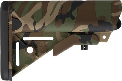 B5 SYSTEMS SOPMOD STOCK - MIL-SPEC WOODLAND