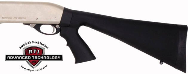 ADV TECH BUTTSTOCK W/PISTOL - GRIP MOST PUMPS BLACK SYN