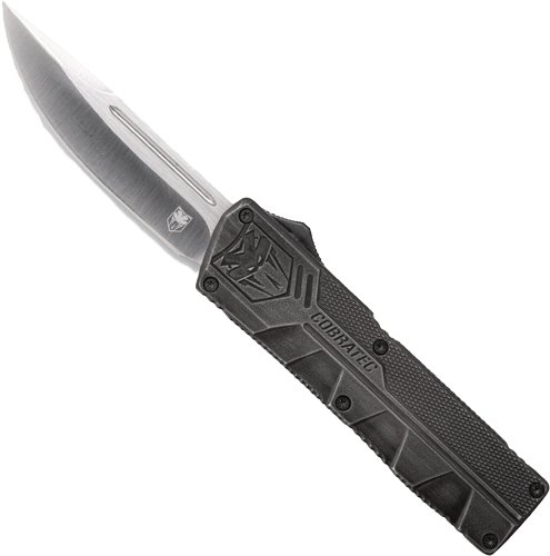 COBRATEC LIGHTWEIGHT OTF - STONEWASH 3.25" DROP POINT