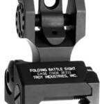 TROY BATTLESIGHT REAR FOLDING - BLACK
