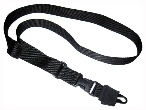 TAC SHIELD SLING SINGLE POINT - CQB TACTICAL HK HOOK BLACK