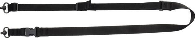 TAC SHIELD SLING TACTICAL - 2-POINT QD W/FAST ADJUST BLACK