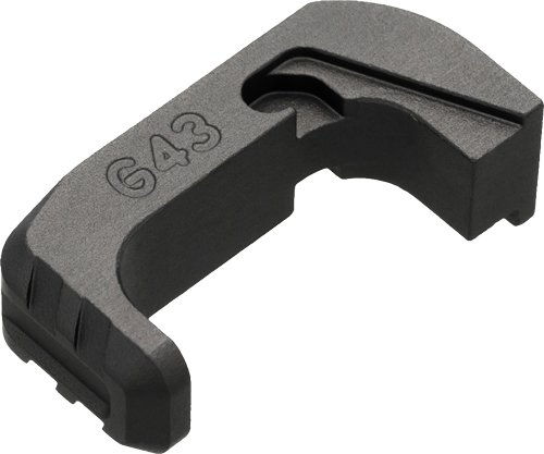 TYRANT CNC FOR GLOCK 43x 48 - EXTENDED MAG RELEASE BLACK