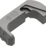 TYRANT CNC FOR GLOCK 43x 48 - EXTENDED MAG RELEASE GREY