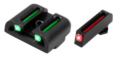 TRUGLO SIGHT SET FIBER OPTIC - FOR GLOCK 9MM/.40 SET