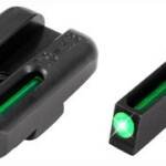 TRUGLO SIGHT SET FOR GLOCK - 42/43 TRITIUM/FIBER OPT GREEN