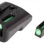 TRUGLO SIGHT SET 1911 5" - TRITIUM/FIBER OPTIC GREEN