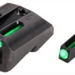 TRUGLO SIGHT SET 1911 3" - .45ACP TRITIUM/FIBER OPT. GRN