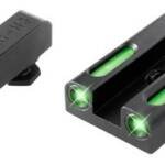 TRUGLO SIGHT SET FOR GLOCK LOW - TFX TRITIUM/FIBER OPTIC GREEN