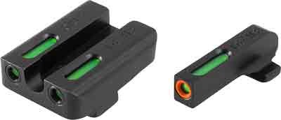 TRUGLO SIGHT SET SF XD/XDM/XDS - TFX PRO GREEN/ORANGE OUTLINE