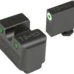 TRUGLO SIGHT SET FOR GLOCK LOW - MOS TRITIUM PRO WHT W/U-NOTCH