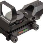 TRUGLO PANORAMIC SIGHT - 4-RETICLE RED/GREEN BLACK