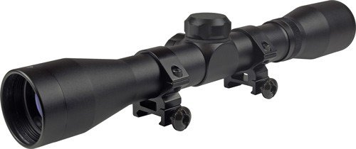 TRUGLO SCOPE BUCKLINE 4X32MM - DUPLEX BLACK W/WEAVER RINGS